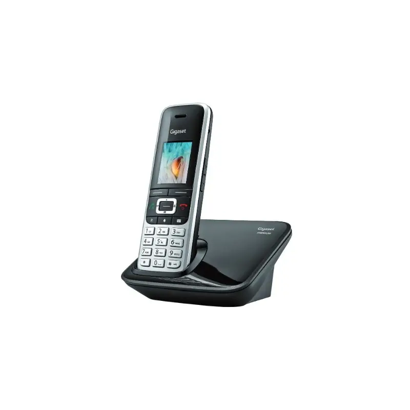 Image of Gigaset Premium 100 Telefono DECT Identificatore di chiamata Nero, Argento