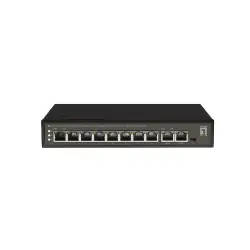 LevelOne FGP-1031 switch di rete Non gestito Gigabit Ethernet (10/100/1000) Supporto Power over (PoE) Nero