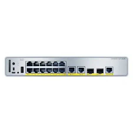 Cisco C9200CX-12T-2X2G-A switch di rete Gestito Gigabit Ethernet (10 100 1000) Supporto Power over Ethernet (PoE)