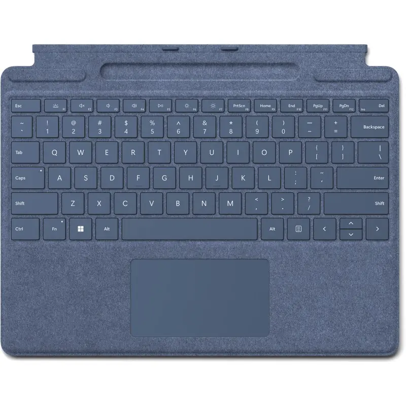 Image of Microsoft Surface Pro Keyboard Blu Cover port QWERTY Italiano