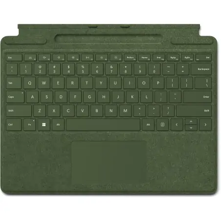 Microsoft Surface Pro Keyboard Verde Microsoft Cover port QWERTY Italiano