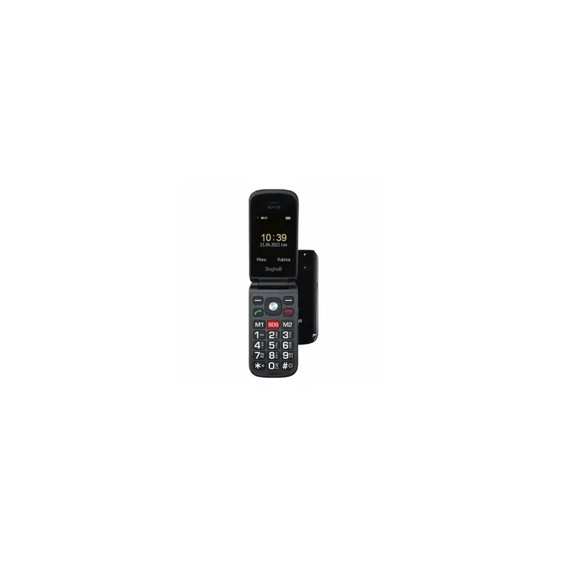Image of Beghelli Salvalavita Phone SLV15 6.1 cm (2.4") 87 g Nero Telefono per anziani