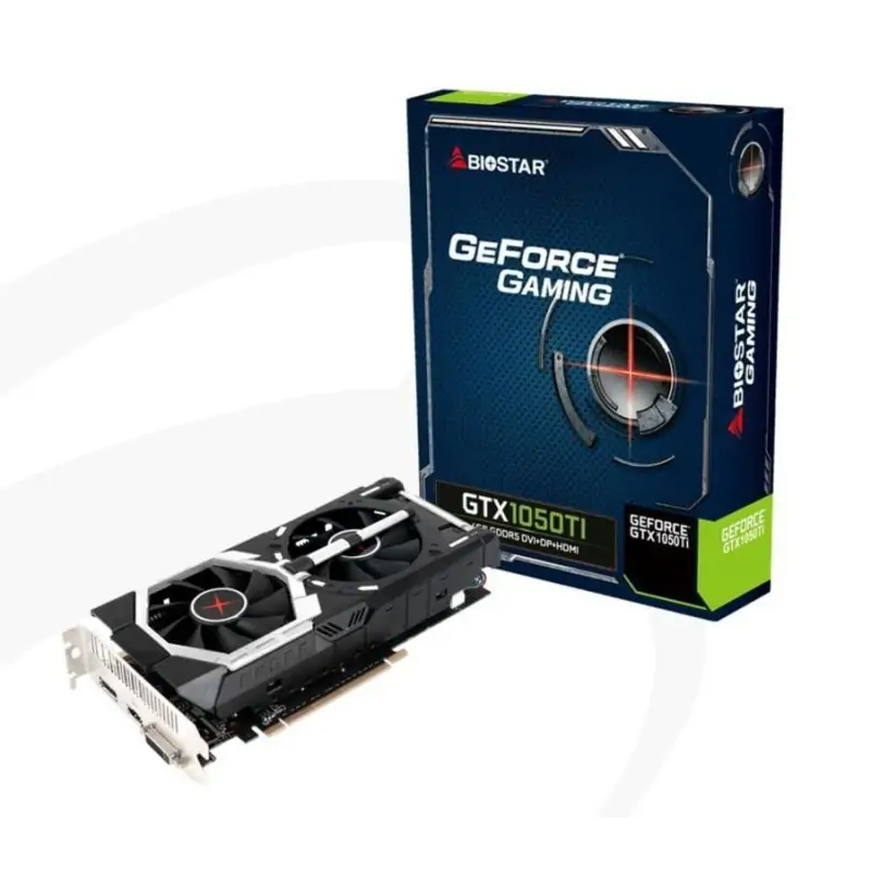 Biostar GeForce GTX1050Ti NVIDIA GTX 1050 Ti 4 GB GDDR5