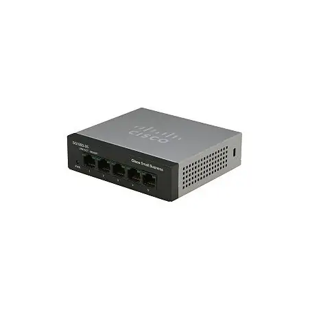 Cisco Small Business SF110D-05 Non-géré L2 Fast Ethernet (10 100) Noir