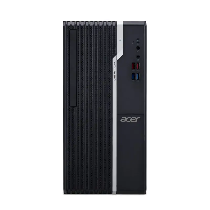 Image of Acer Veriton S2680G Intel® Core™ i7 i7-11700 8 GB DDR4-SDRAM 512 SSD Windows 10 Pro Desktop PC Nero