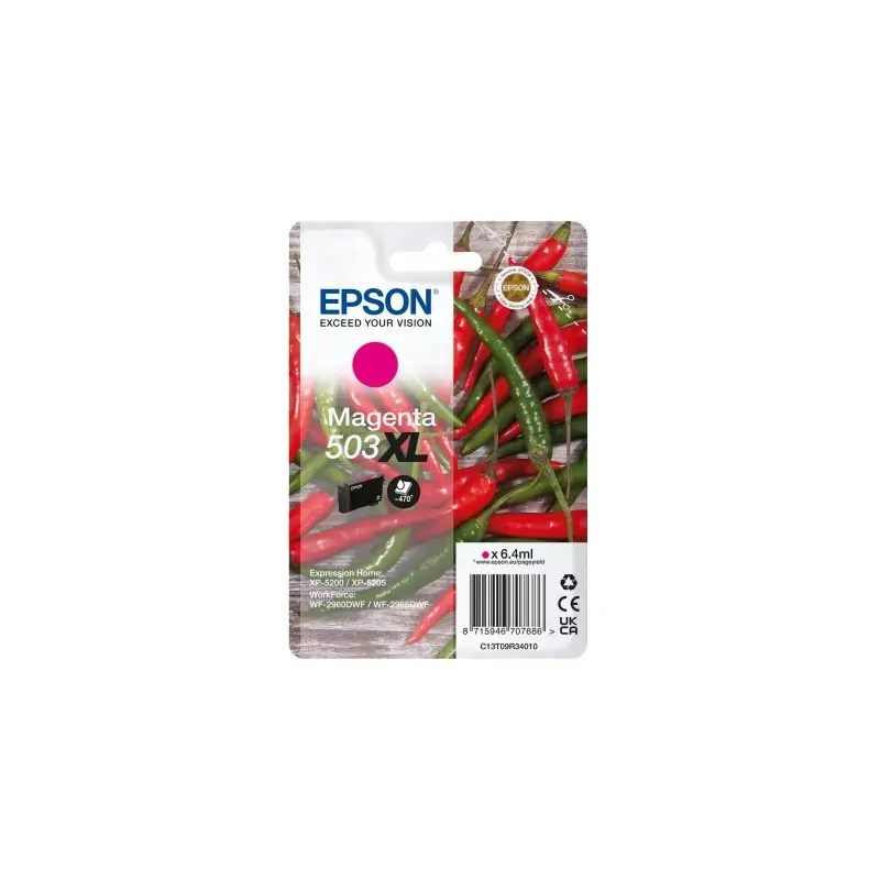 Image of Epson 503XL cartuccia Inkjet 1 pz Originale Resa elevata (XL) Magenta