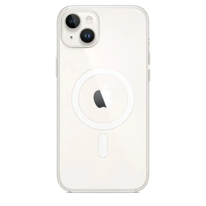 Apple Custodia MagSafe trasparente per iPhone 14 lus