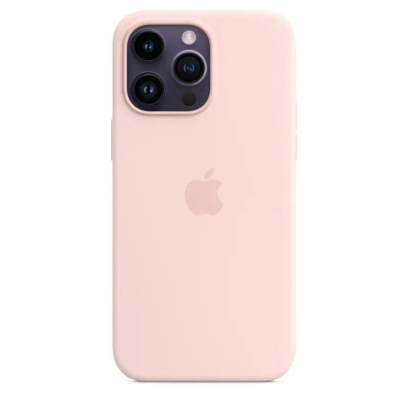 Image of Apple Custodia MagSafe in silicone per iPhone 14 Pro Max - Rosa Creta