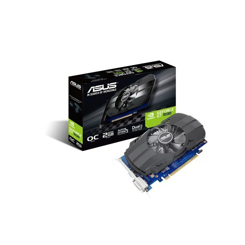Image of ASUS PH-GT1030-O2G NVIDIA GeForce GT 1030 2 GB GDDR5