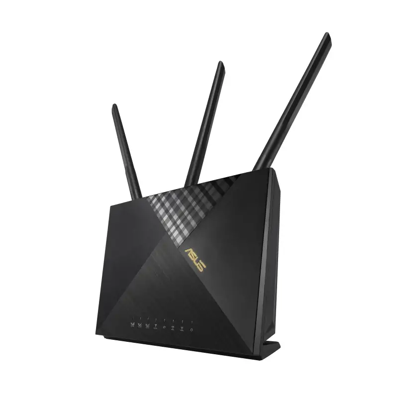 Image of ASUS 4G-AX56 router wireless Gigabit Ethernet Dual-band (2.4 GHz/5 GHz) Nero