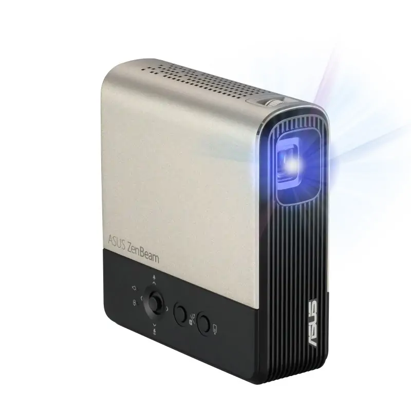 Image of ASUS ZenBeam E2 videoproiettore Proiettore a raggio standard 300 ANSI lumen DLP WVGA (854x480) Nero, Oro