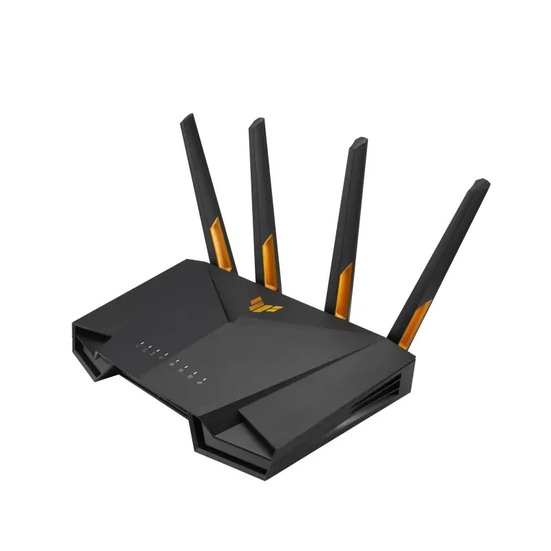 ASUS TUF Gaming AX3000 V2 router wireless Gigabit Ethernet Dual-band (2.4 GHz/5 GHz) Nero, Arancione