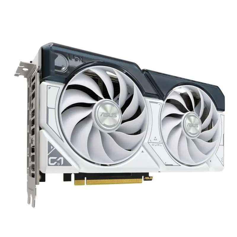 Image of ASUS Dual -RTX4060-O8G-WHITE NVIDIA GeForce RTX­ 4060 8 GB GDDR6