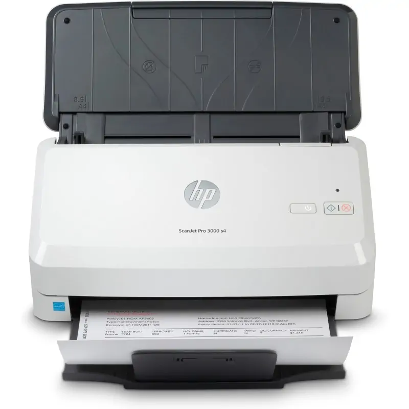 HP Scanjet Pro 3000 s4 Scanner a foglio 600 x DPI A4 Nero, Bianco