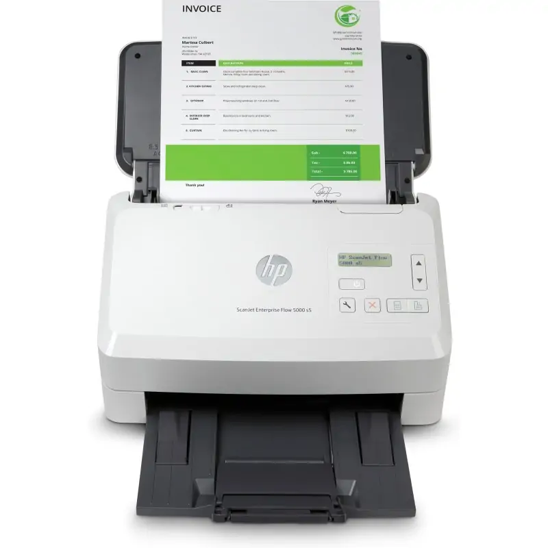 Image of HP Scanjet Enterprise Flow 5000 s5 Scanner a foglio 600 x DPI A4 Bianco