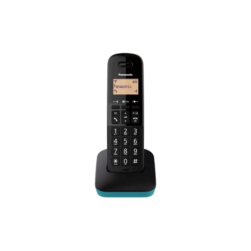 Image of Panasonic KX-TGB610JT Telefono analogico/DECT Identificatore di chiamata Nero, Blu