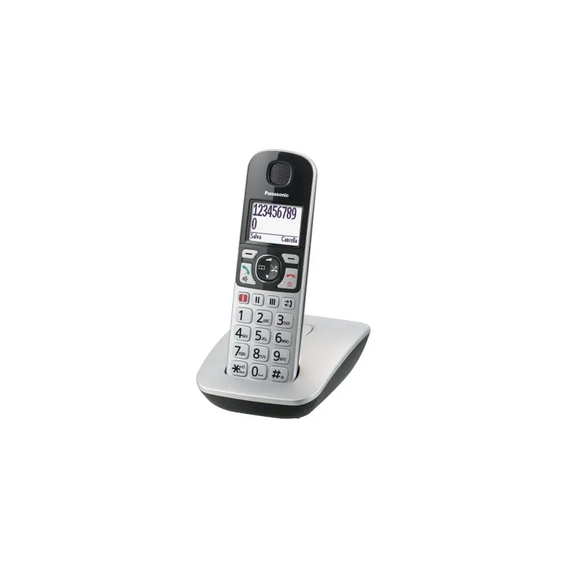 Panasonic KX-TGE510JTS Telefono DECT Identificatore di chiamata Argento