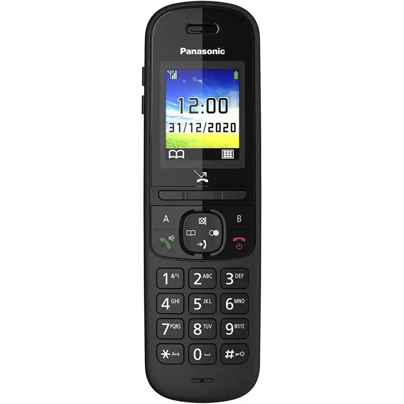 Image of Panasonic KX-TGH710 Telefono DECT Identificatore di chiamata Nero