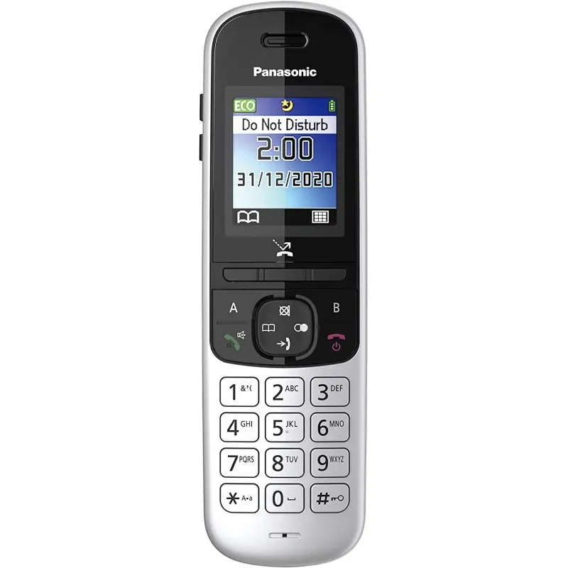 Image of Panasonic KX-TGH710 Telefono DECT Identificatore di chiamata Nero, Argento