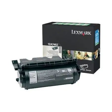 Lexmark 12A7462 cartuccia toner 1 pz Originale Nero
