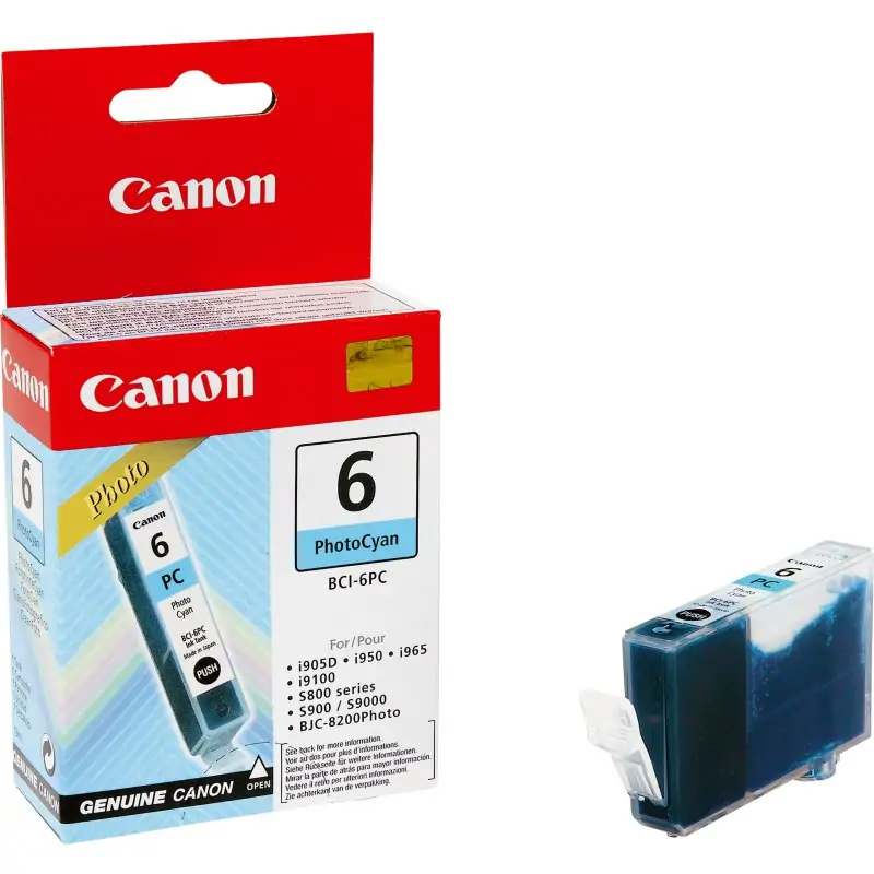 Image of Canon Cartuccia Inkjet ciano (foto) BCI-6PC