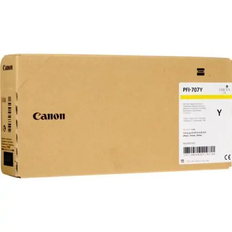 Canon PFI-707Y cartuccia d'inchiostro Originale Giallo