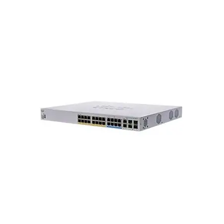 Cisco CBS350 Gestito L3 Gigabit Ethernet (10 100 1000) Supporto Power over Ethernet (PoE) 1U Nero, Grigio