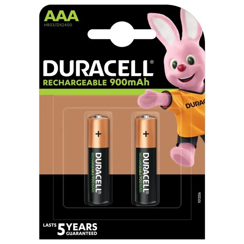 Duracell DU76 Batteria per uso domestico ricaricabile Mini Stilo AAA Nichel-Metallo Idruro (NiMH)