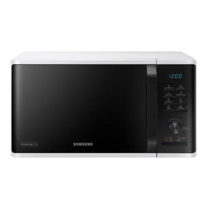 Image of Samsung MG23K3515AW forno a microonde Superficie piana Microonde con grill 23 L 800 W Bianco