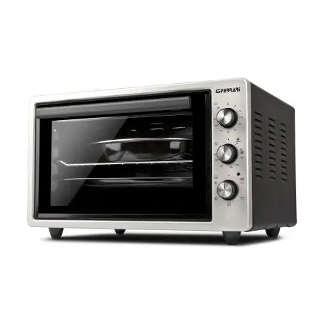 G3 Ferrari G10152 Backofen 37 l 1500 W Schwarz, Edelstahl