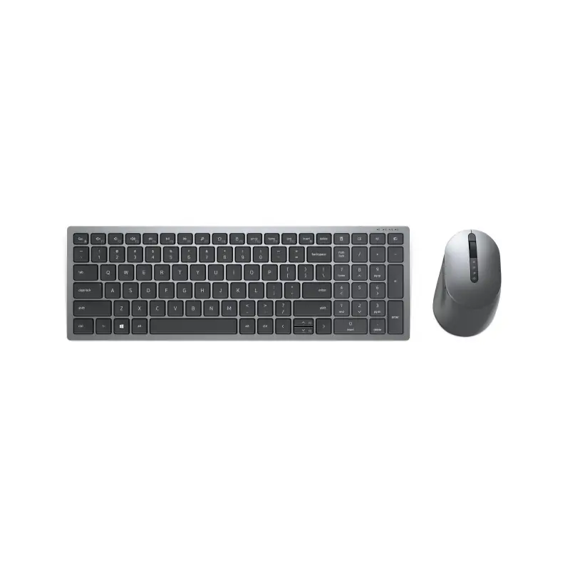 Image of DELL KM7120W tastiera Mouse incluso RF senza fili + Bluetooth QWERTY US International Grigio, Titanio057