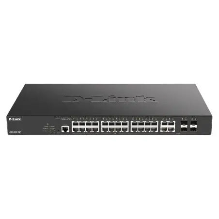 D-Link DGS-2000-28P commutateur réseau Géré L2 L3 Gigabit Ethernet (10 100 1000) Connexion Ethernet, supportant l'alimentation
