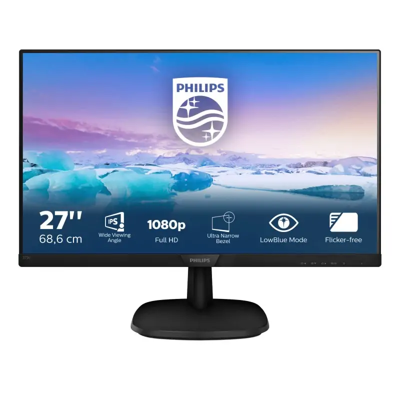 Image of Philips V Line Monitor LCD Full HD 273V7QJAB/00