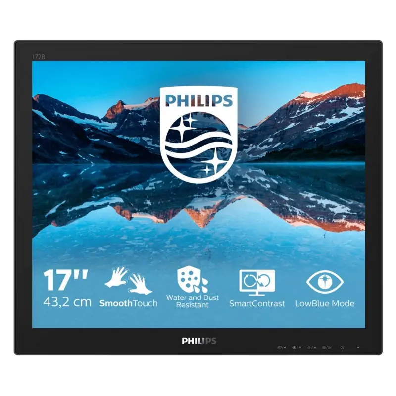 Image of Philips 172B9TN/00 Monitor PC 43.2 cm (17") 1280 x 1024 Pixel HD LCD Touch screen Da tavolo Nero