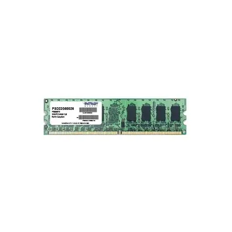 Patriot Memory 2GB PC2-6400 module de mémoire 2 Go 1 x 2 Go DDR2 800 MHz