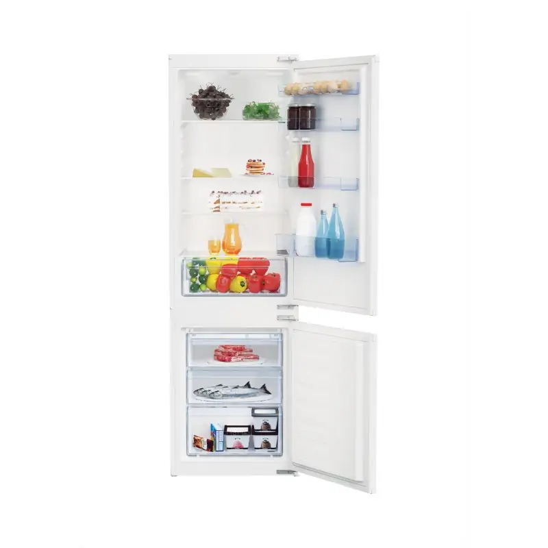 Image of Beko BCS28KFSN frigorifero con congelatore Da incasso 275 L F Bianco