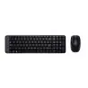 Logitech Wireless Combo MK220 clavier Souris incluse RF sans fil Anglais Noir