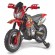FEBER Moto da Cross elettrica, mis. 102 x 53 x 66 cm Moto da cross, un posto, con marcia,velocità massima 3 Km h.Include due