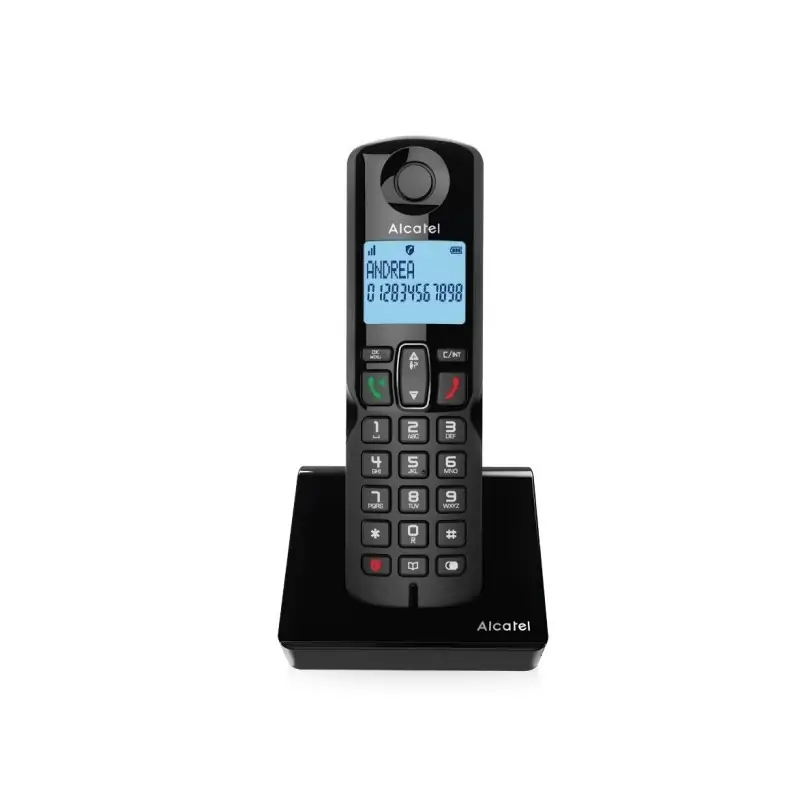 Image of Alcatel S280 EWE Telefono DECT Identificatore di chiamata Nero