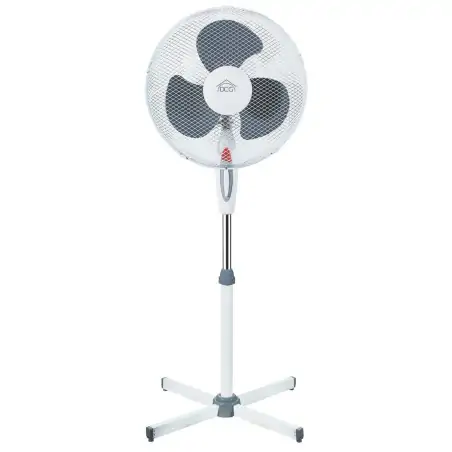 DCG Eltronic VE1625 ventilatore Nero, Bianco