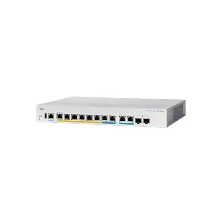 Cisco CBS350 Managed L3 2.5G Ethernet (100 1000 2500) Unterstützt Power over Ethernet (PoE) 1U Schwarz, Grau