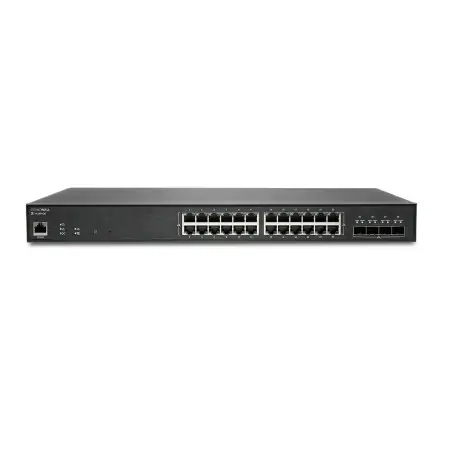 SonicWall SWS14-24FPOE Géré L2 Gigabit Ethernet (10 100 1000) Connexion Ethernet, supportant l'alimentation via ce port (PoE)