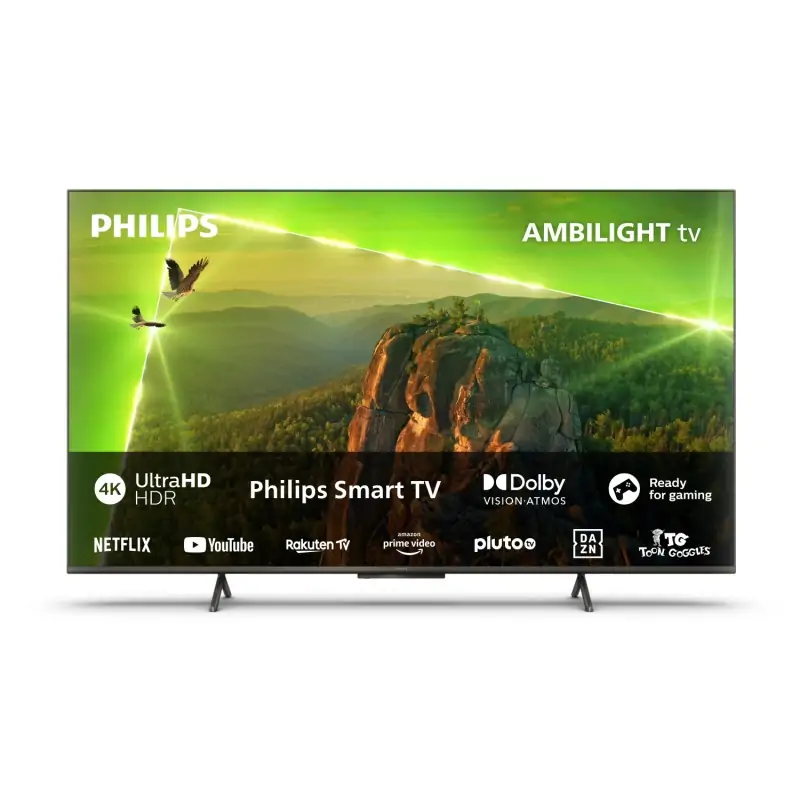 Image of Philips Ambilight TV 8118 43" 4K Ultra HD Dolby Vision e Atmos Smart