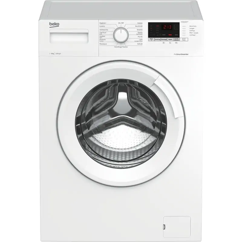 Beko WTX91232WI/IT lavatrice Caricamento frontale 9 kg 1200 Giri/min Bianco