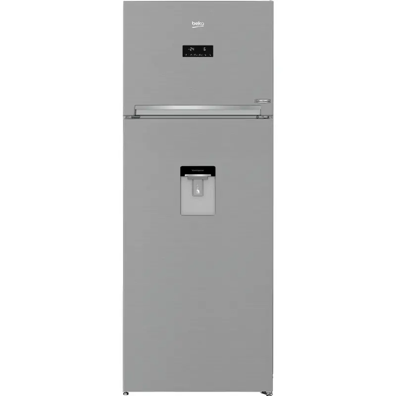 Image of Beko RDNE455E30DZXBN frigorifero con congelatore Libera installazione 402 L F Metallico