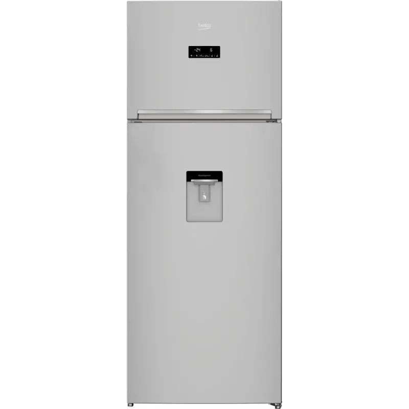 Image of Beko RDNE455E30DSN frigorifero con congelatore Libera installazione 406 L F Argento