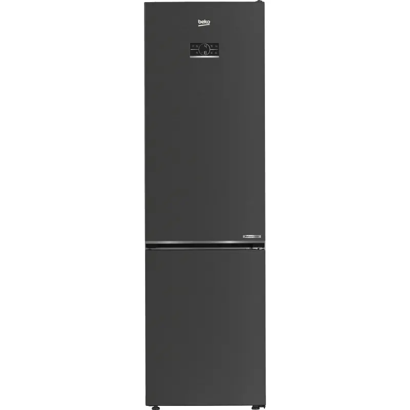 Image of Beko B7RCNE407HXBR frigorifero con congelatore Libera installazione 355 L B Nero, Acciaio inossidabile