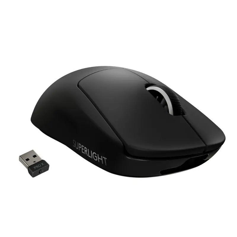 Image of Logitech G PRO X SUPERLIGHT Mouse Gaming Wireless, Leggero 63 g, Sensore HERO 25K, 25.600 DPI, 5 Tasti Programmabili