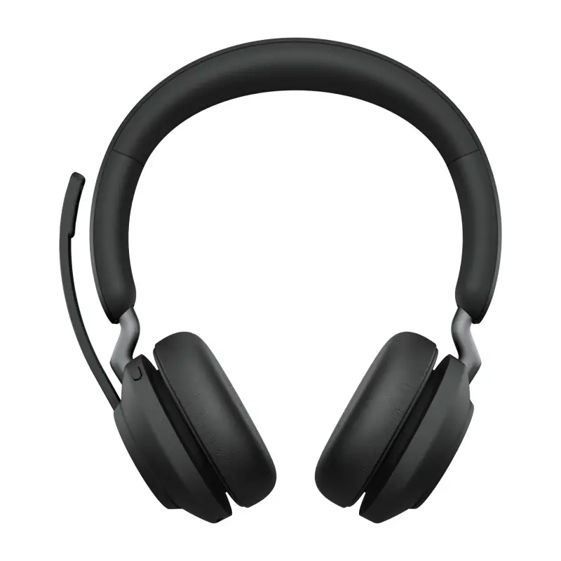 Jabra Evolve2 65. UC Stereo Auricolare Wireless A Padiglione Ufficio USB tipo-C Bluetooth Nero