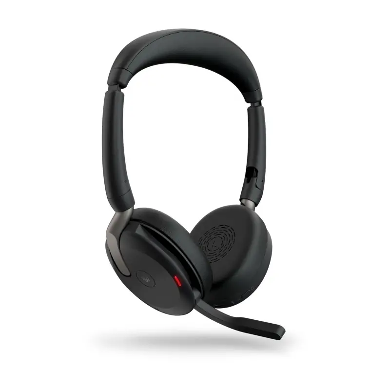 Jabra Evolve2 65 Flex Auricolare Con cavo e senza A Padiglione Ufficio Bluetooth Nero